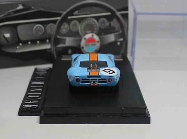ZOOM 1/64 フォード Ford GT40 Mk.I #9 Zoom Ford GT40 MK1 Blue White Stipe #2 1:64